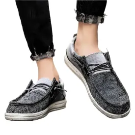 Men’s Casual Canvas Loafers Breathable and Versatile