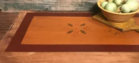 MH-TR-FL Floral Canvas Table Runner