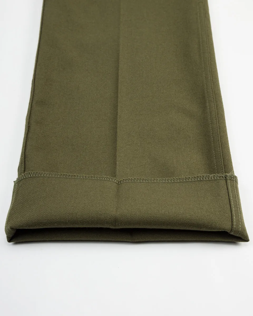 Military Twill Gurkha Pants - Soldier Green