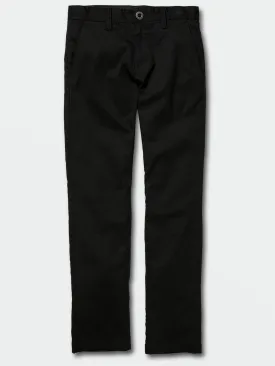 Modern Stretch Black Pants (Boys 7-14)