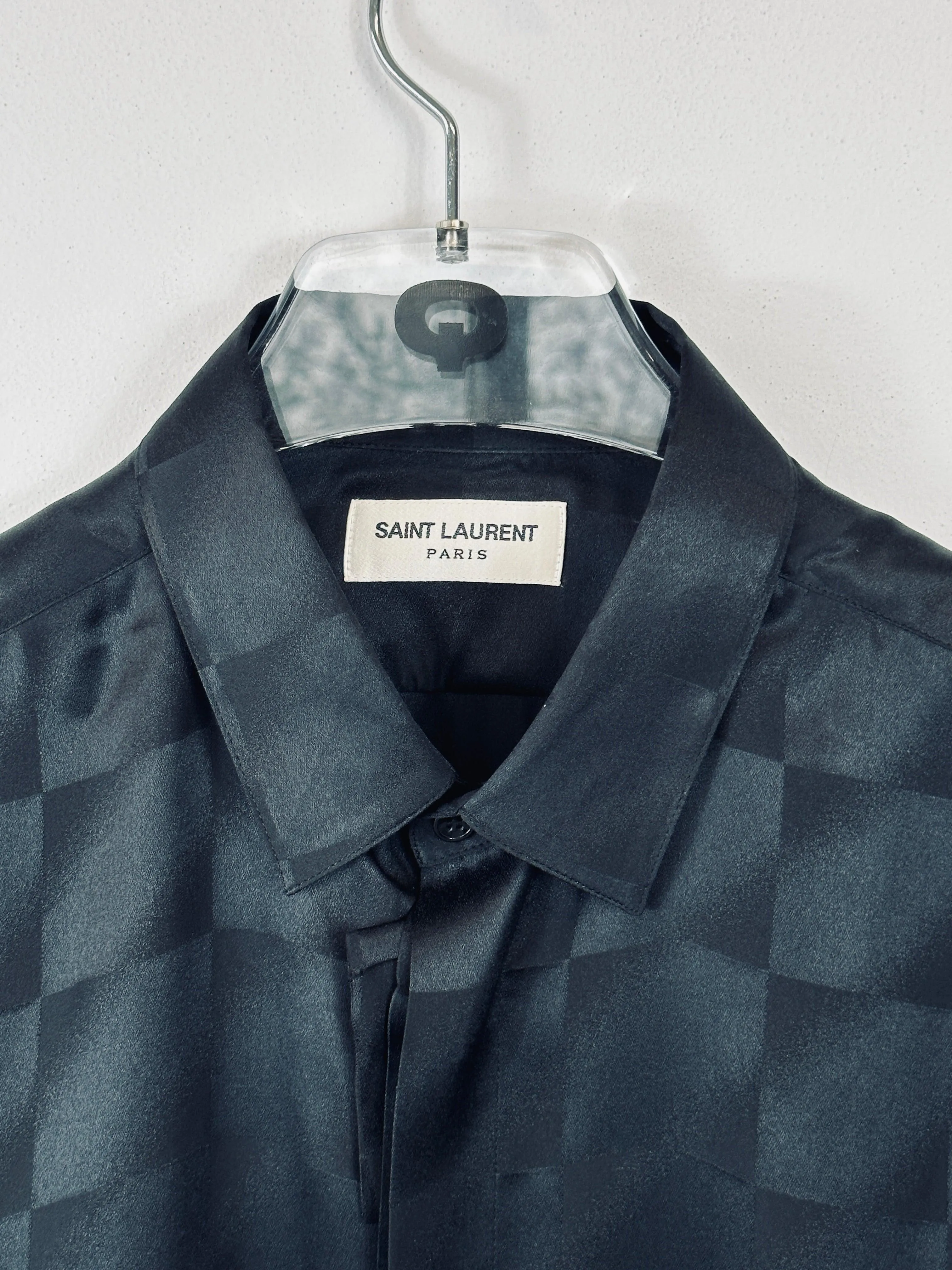 Monochromatic Plaid Shirt