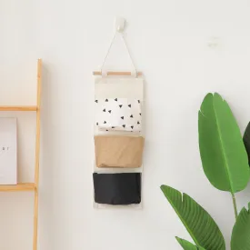 Monochromatic Wall Hanging Organizer