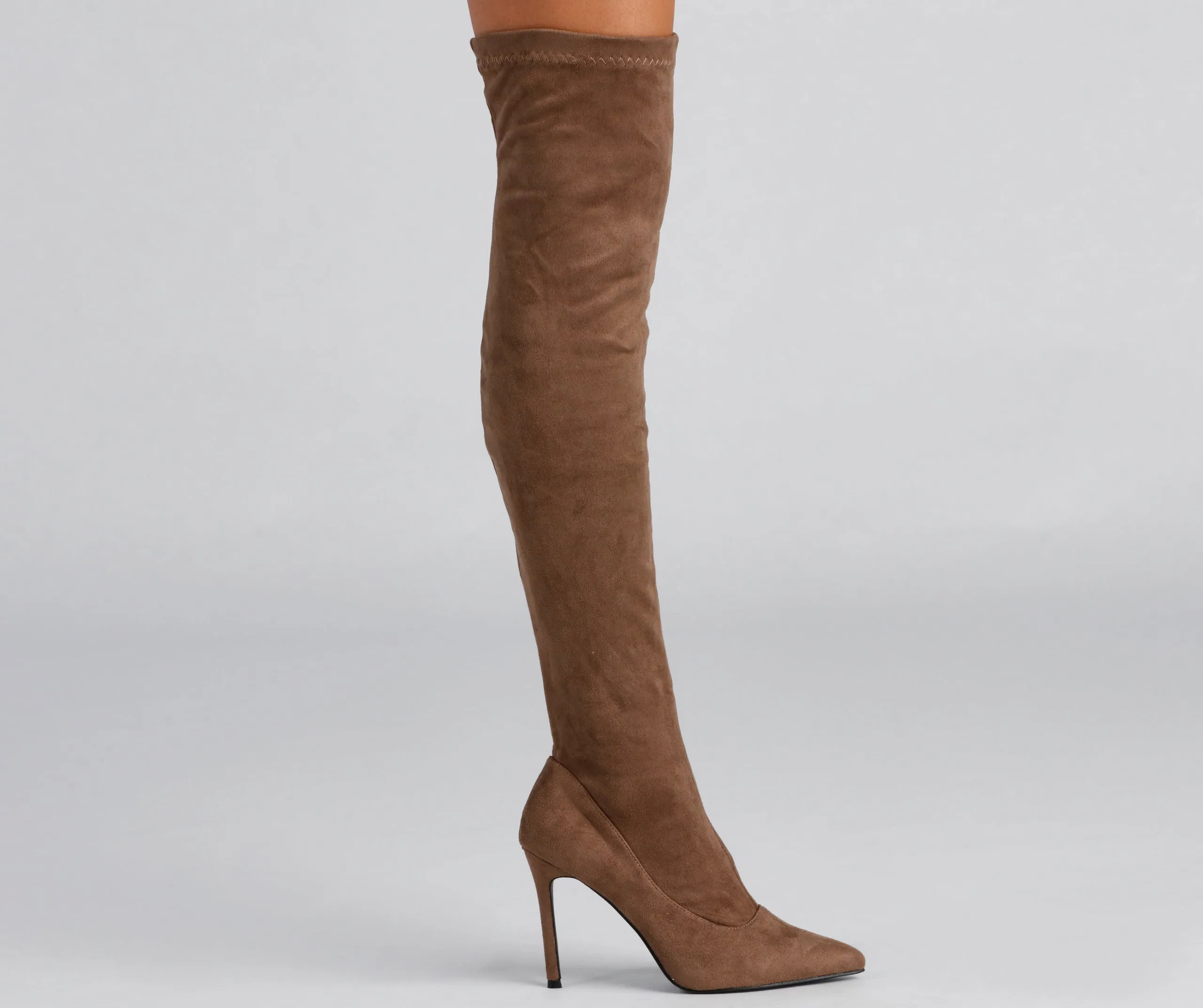 New Heights Pointed Toe Stiletto Boots