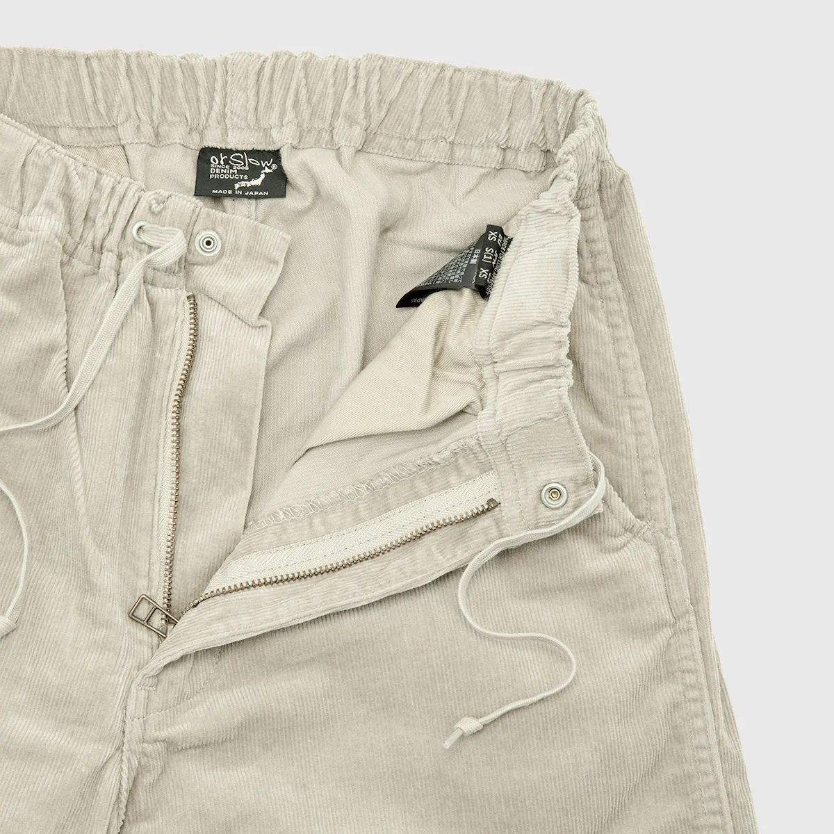 New Yorker Sretch Corduroy Light Grey