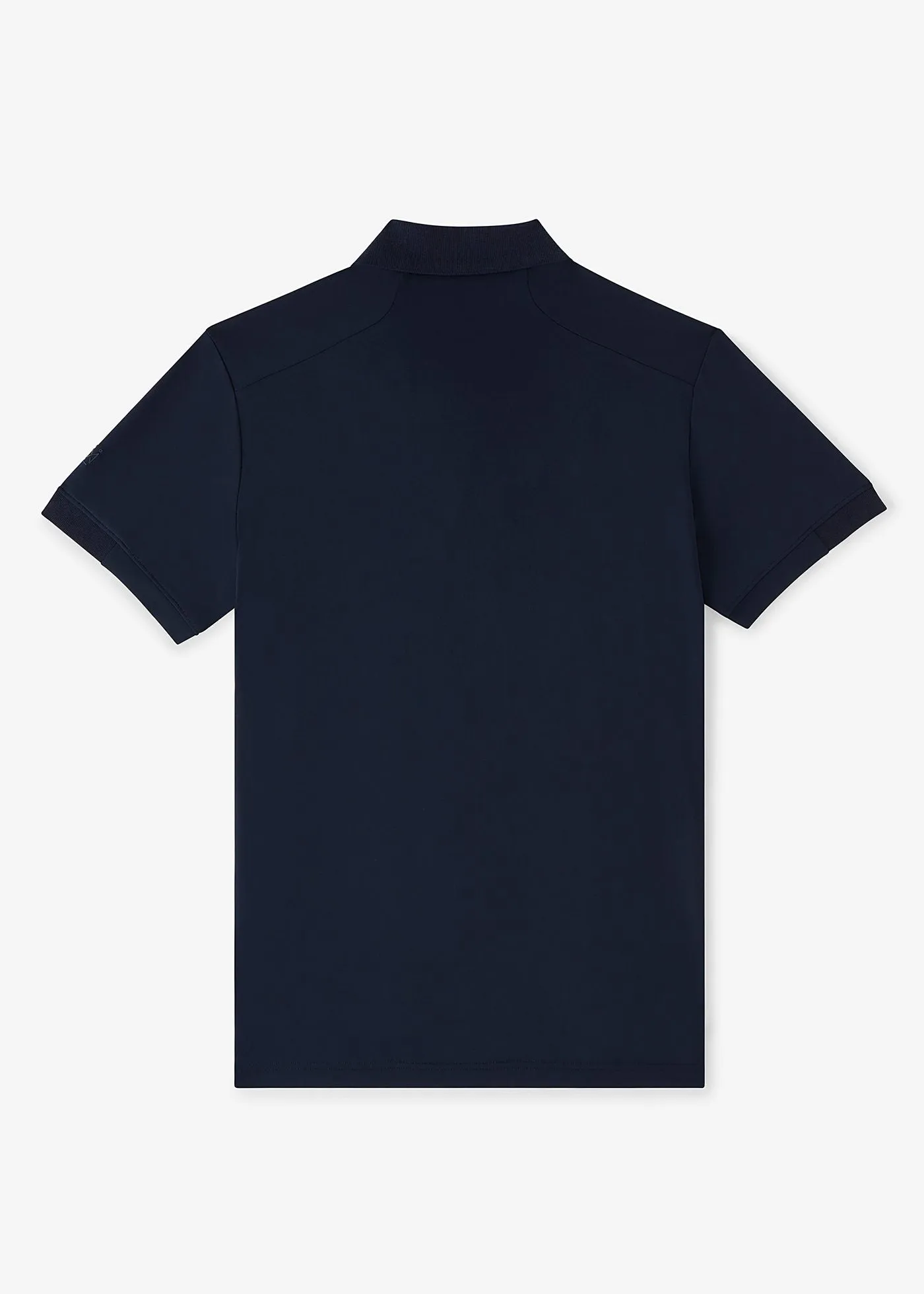Performance Tipped Polo | Navy w/White Tipping