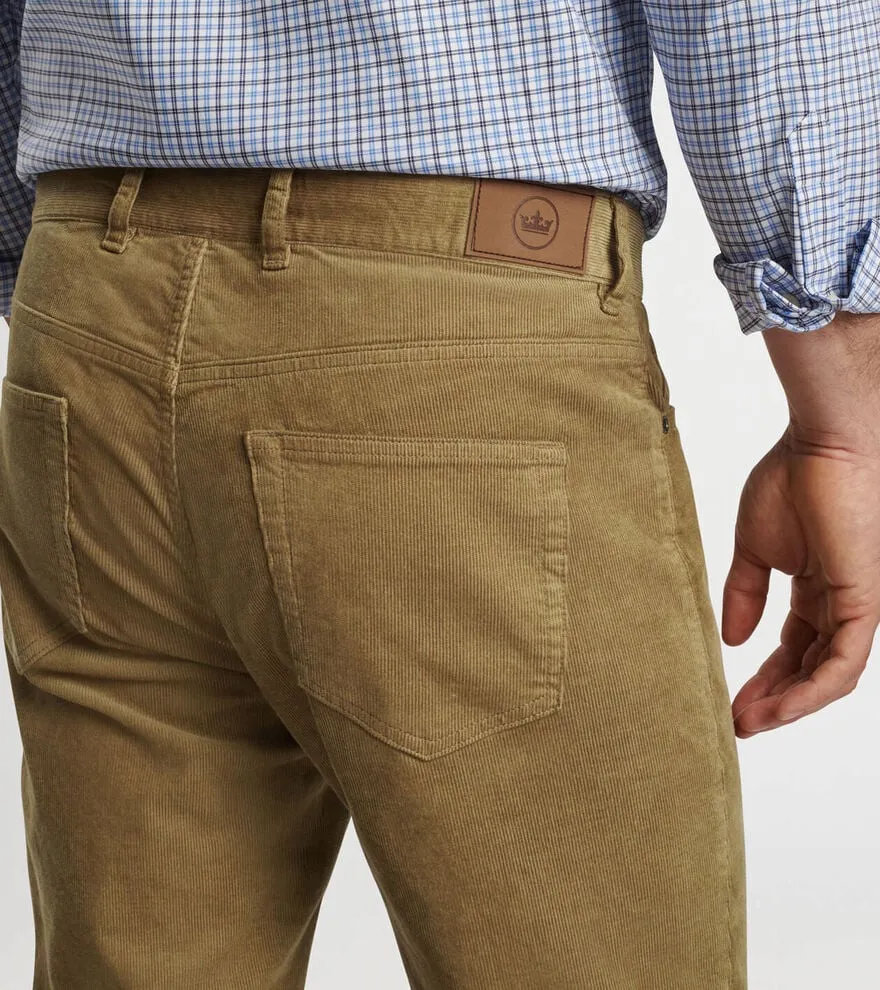 Peter Millar Superior Soft Corduroy Five-Pocket Pant
