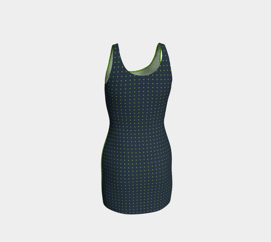 Po.lka Dot Bodycon Dress