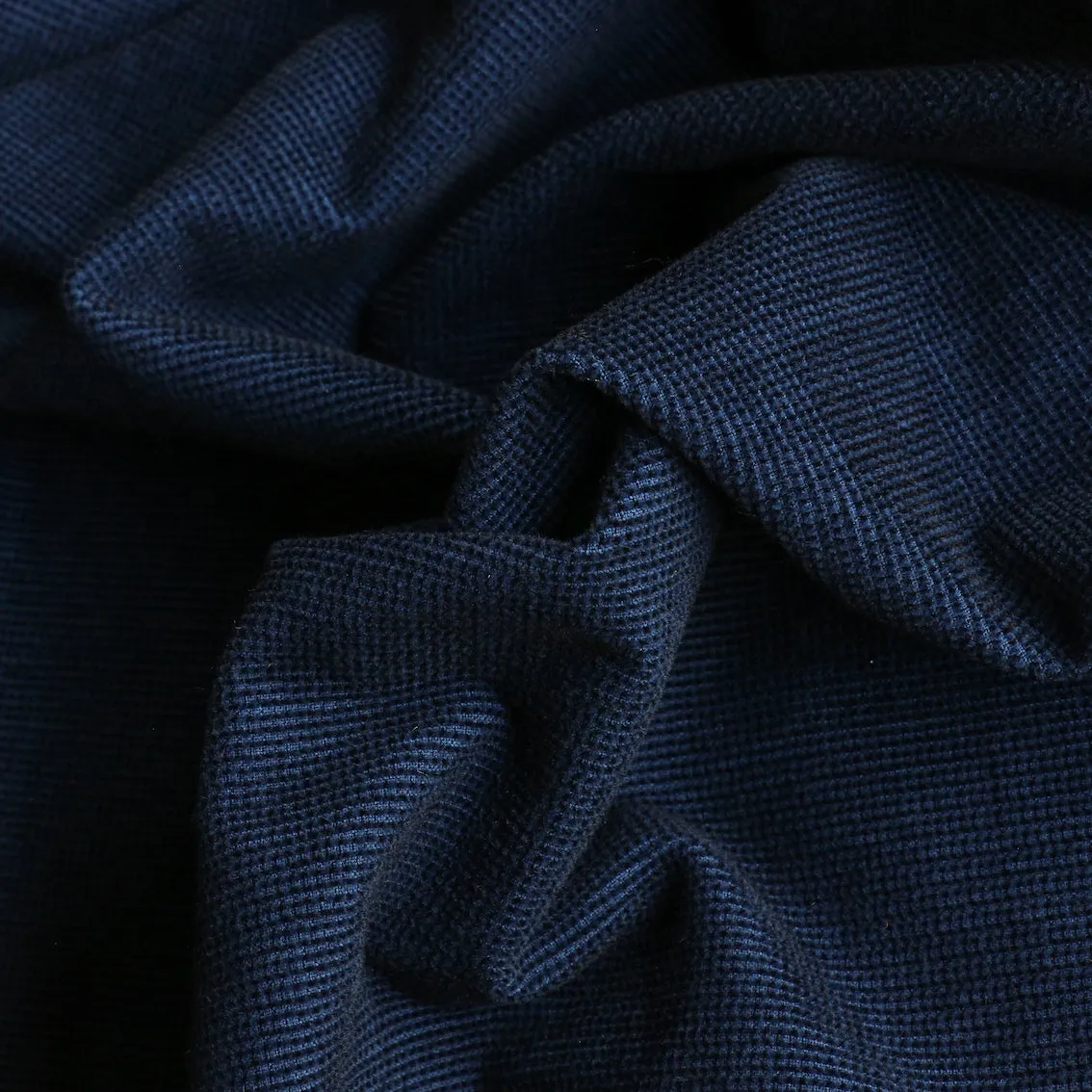 Portofino Navy Cotton/Wool Corduroy