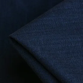 Portofino Navy Cotton/Wool Corduroy