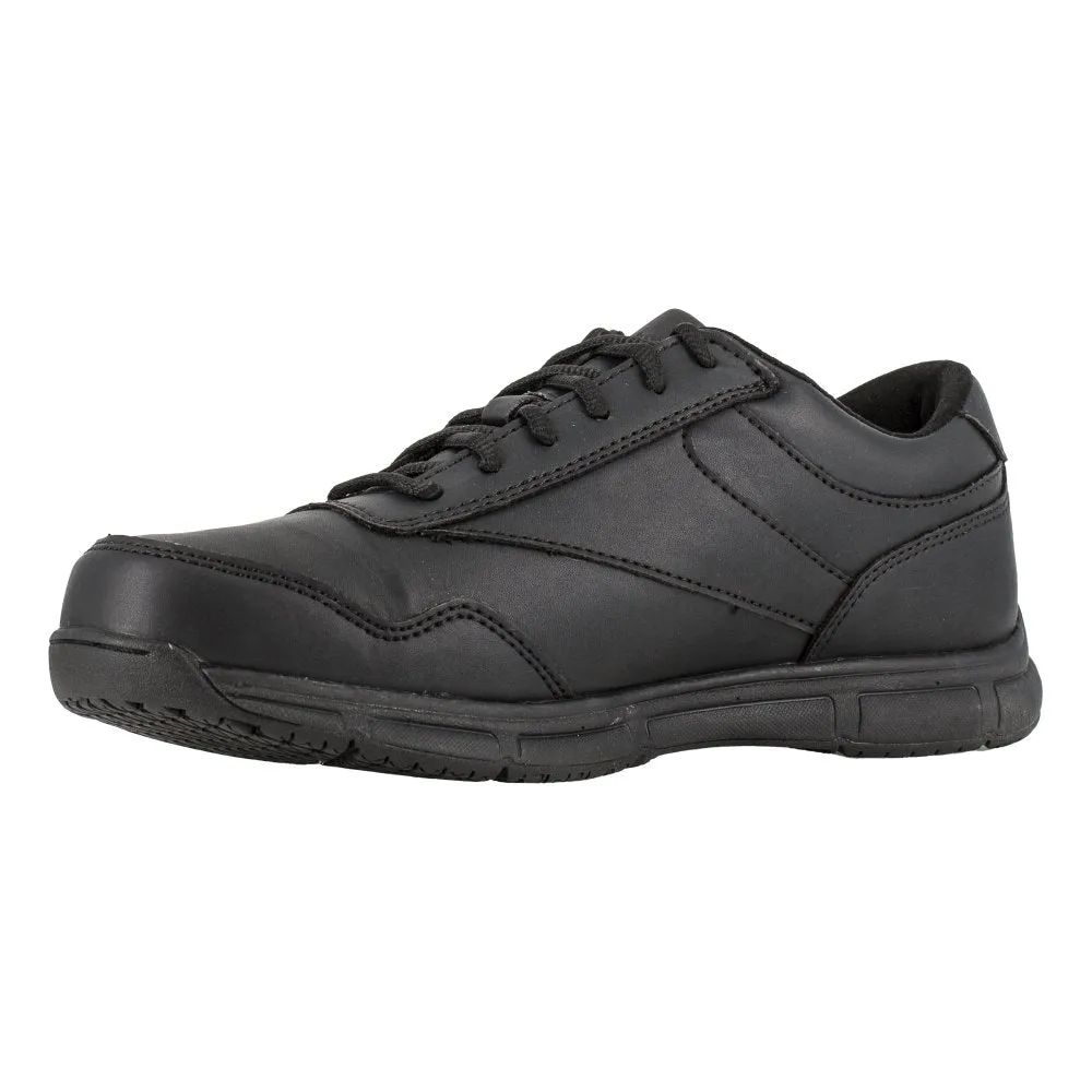 Reebok Jorie Lt Athletic Work Shoe Men's Soft Toe Rb1130 In Black