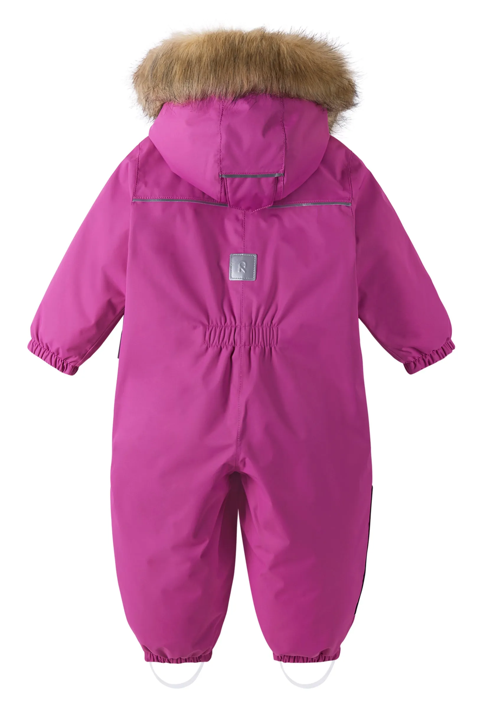 REIMA TEC Winteroverall/Skianzug AKTIONSFARBE<br> Gotland <br>Gr. 86, 92, 98<br> Po-Bereich extra dick isoliert<br> auch ohne Kunst-Pelz tragbar<br> abnehmbare Fuss-Schlaufen<br> WS >12'000 mm