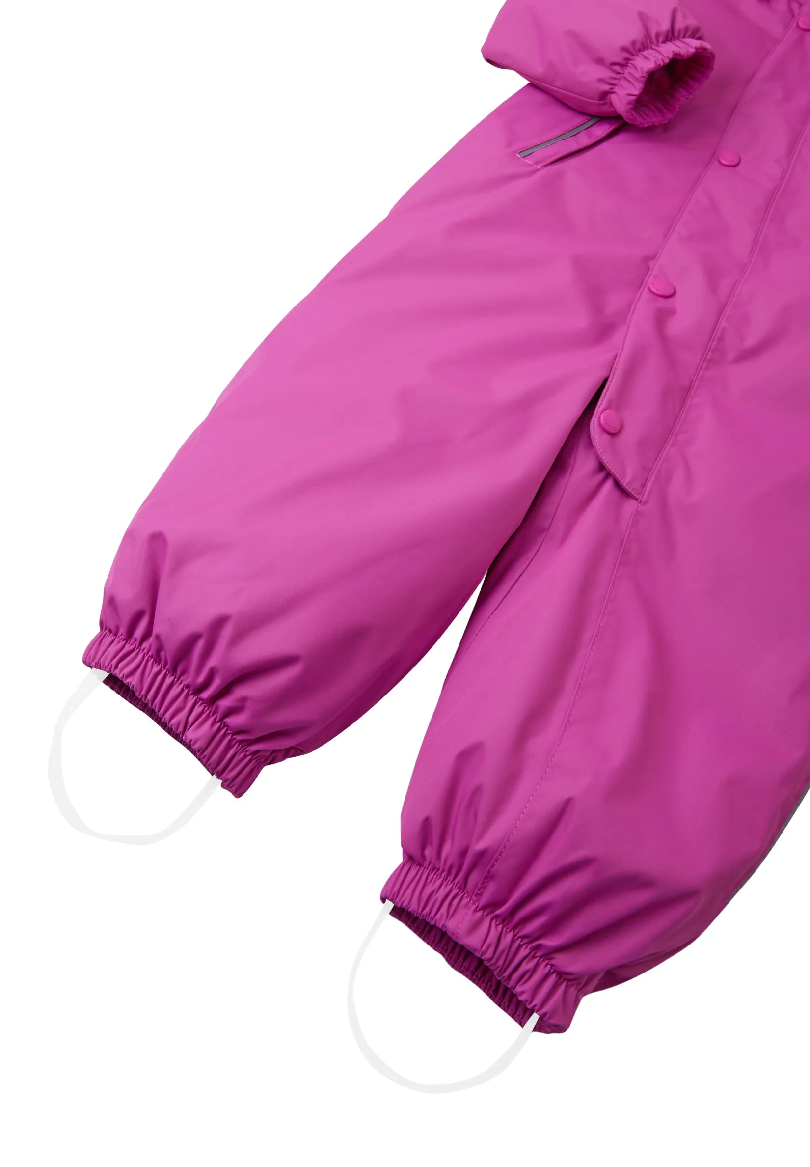 REIMA TEC Winteroverall/Skianzug AKTIONSFARBE<br> Gotland <br>Gr. 86, 92, 98<br> Po-Bereich extra dick isoliert<br> auch ohne Kunst-Pelz tragbar<br> abnehmbare Fuss-Schlaufen<br> WS >12'000 mm