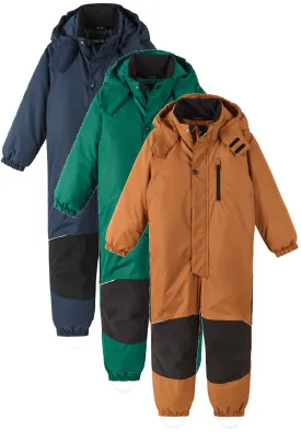 REIMA TEC  Winteroverall/Skianzug <br>Kaunisto <br>Gr. 104, 116, 122, 128<br>extra robuste Po- und Knie/Schienbeinbereiche <br>abnehmbare Fuss-Schlaufen<br> WS 12'000 mm