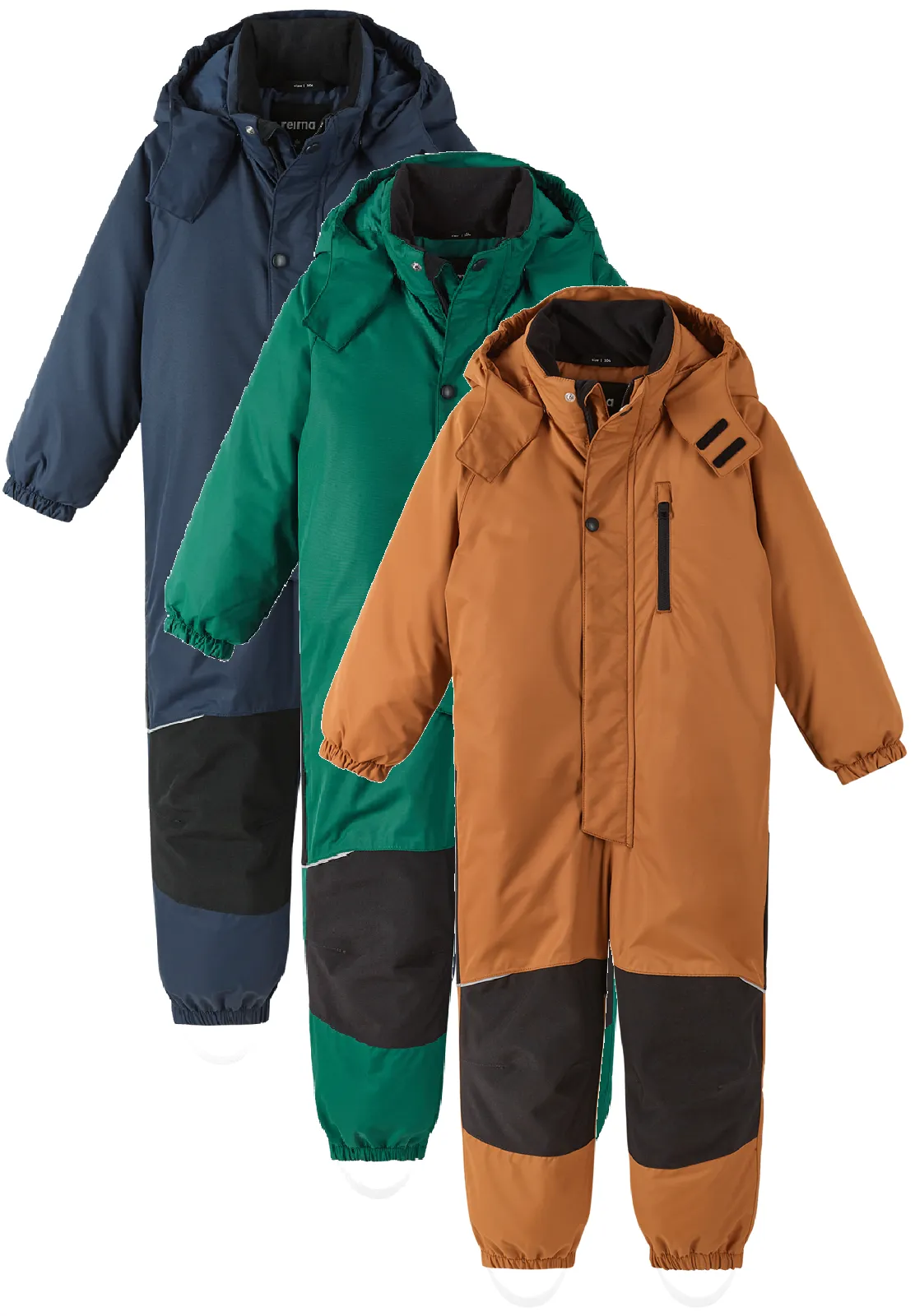 REIMA TEC  Winteroverall/Skianzug <br>Kaunisto <br>Gr. 104, 116, 122, 128<br>extra robuste Po- und Knie/Schienbeinbereiche <br>abnehmbare Fuss-Schlaufen<br> WS 12'000 mm