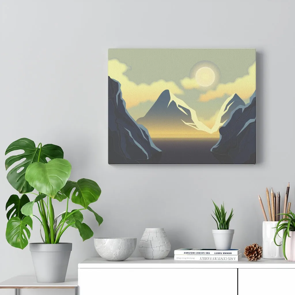 Scenic Wall Decor | Mountain Wall Art Canvas Wall Art Home Decor