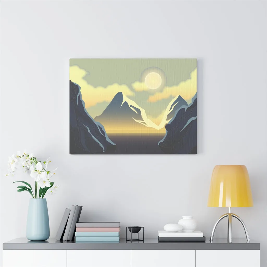 Scenic Wall Decor | Mountain Wall Art Canvas Wall Art Home Decor