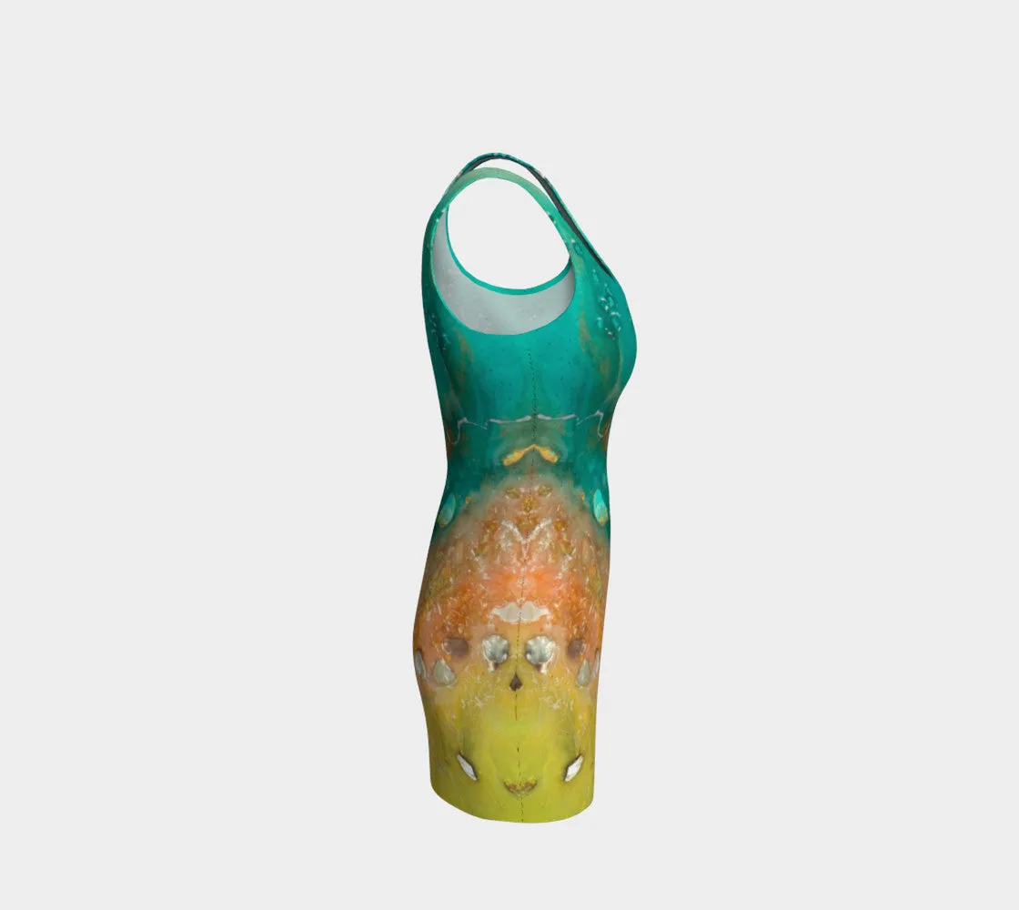 Shell Shocked Fitted Dress