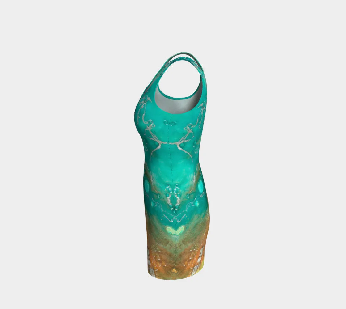 Shell Shocked Fitted Dress
