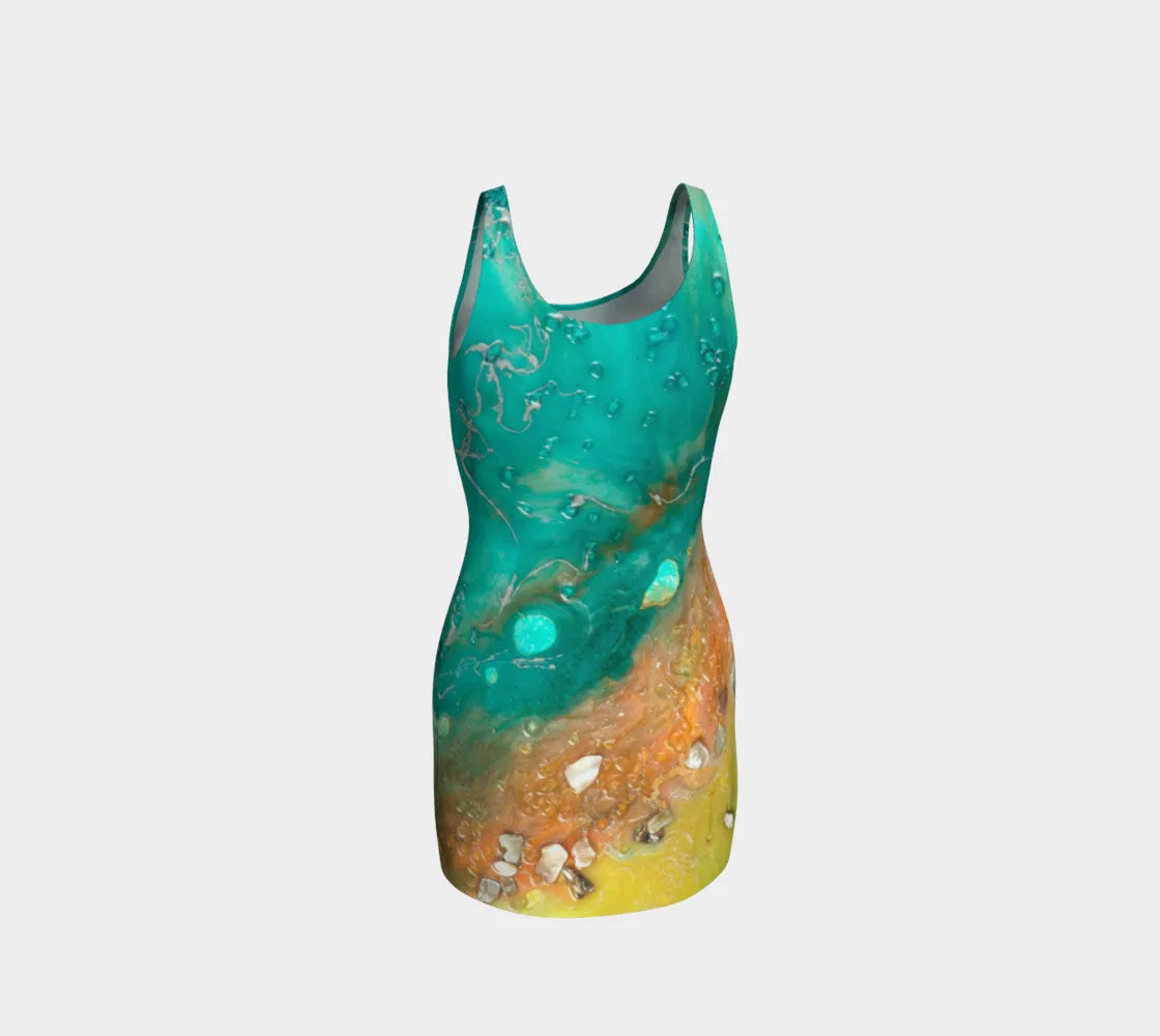 Shell Shocked Fitted Dress