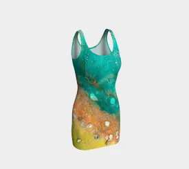 Shell Shocked Fitted Dress