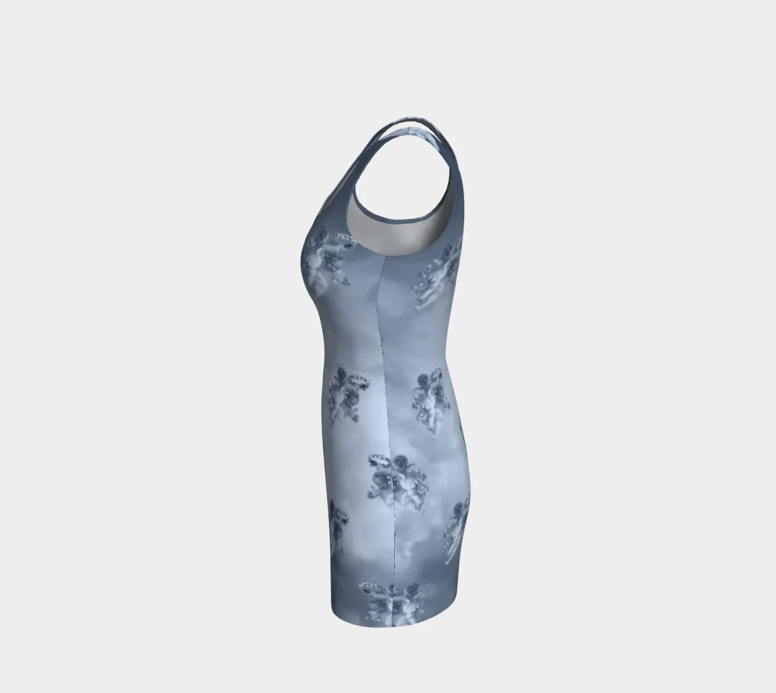Silver Cheribum Bodycon Dress