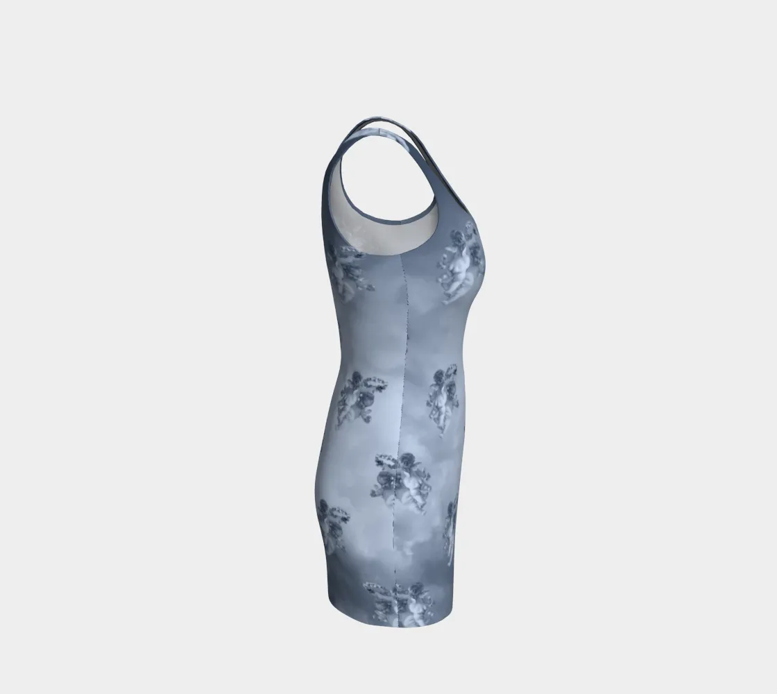 Silver Cheribum Bodycon Dress