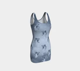 Silver Cheribum Bodycon Dress