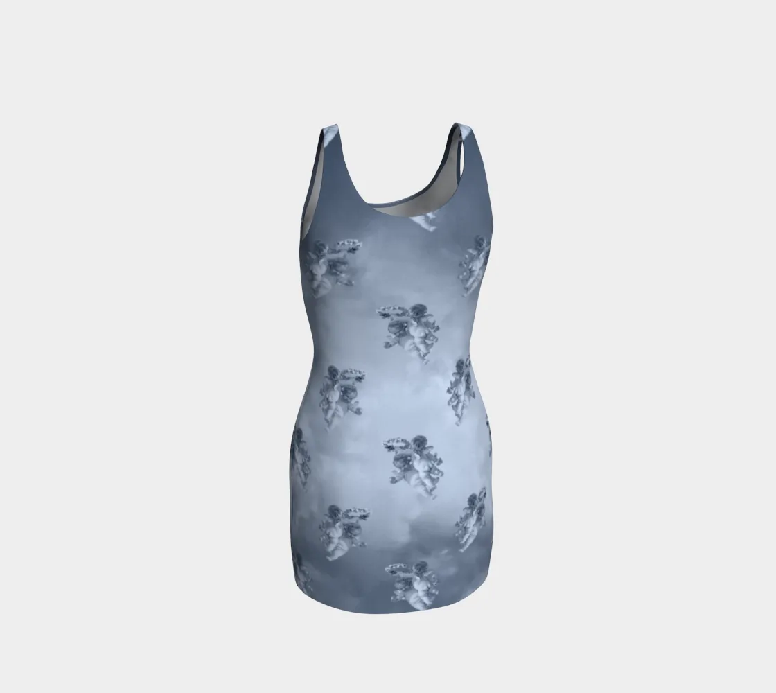 Silver Cheribum Bodycon Dress