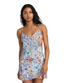 Slip Up Dress in Multi
