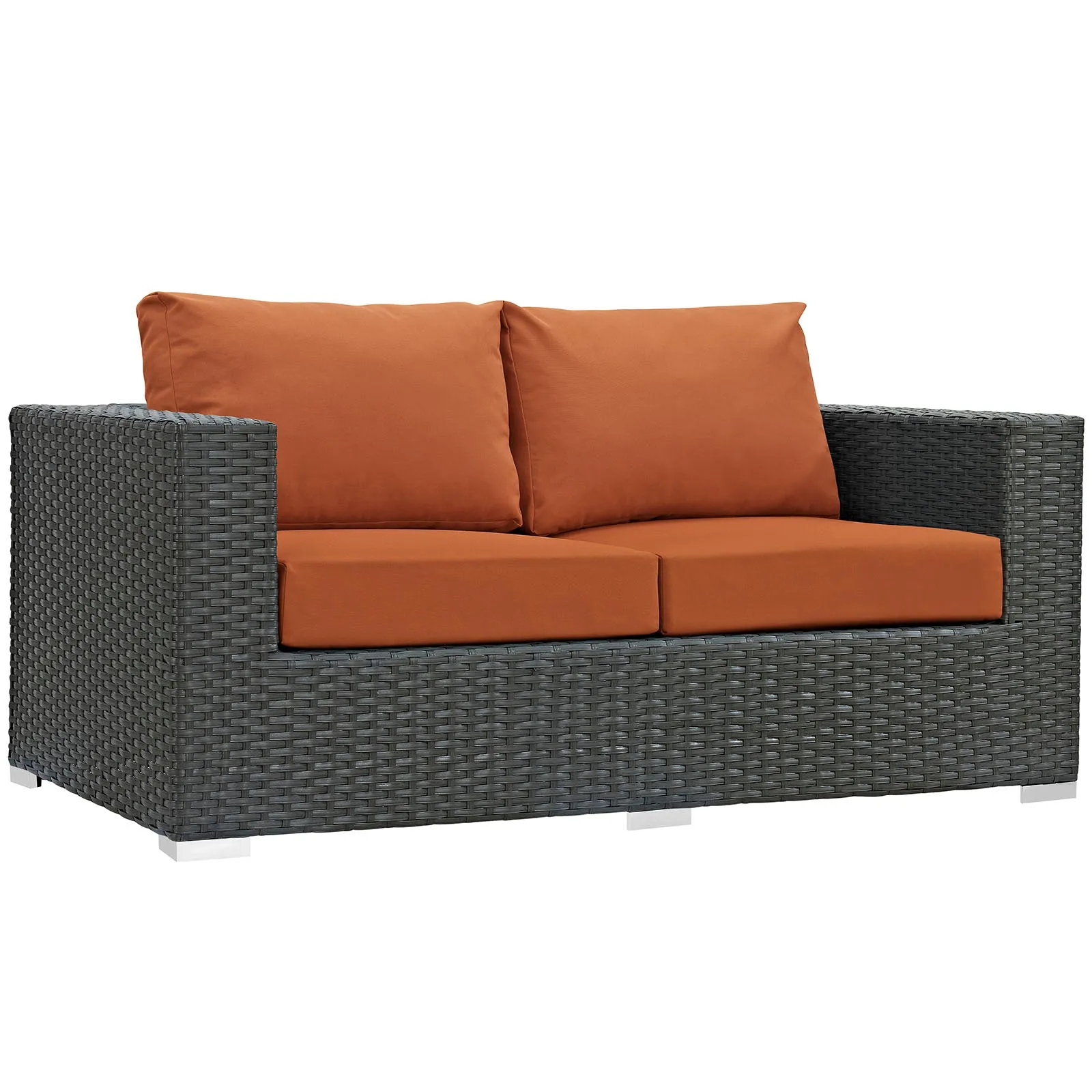 Sojourn Outdoor Patio Sunbrella Loveseat