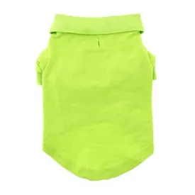 Solid Dog Polo Shirt - Green Flash