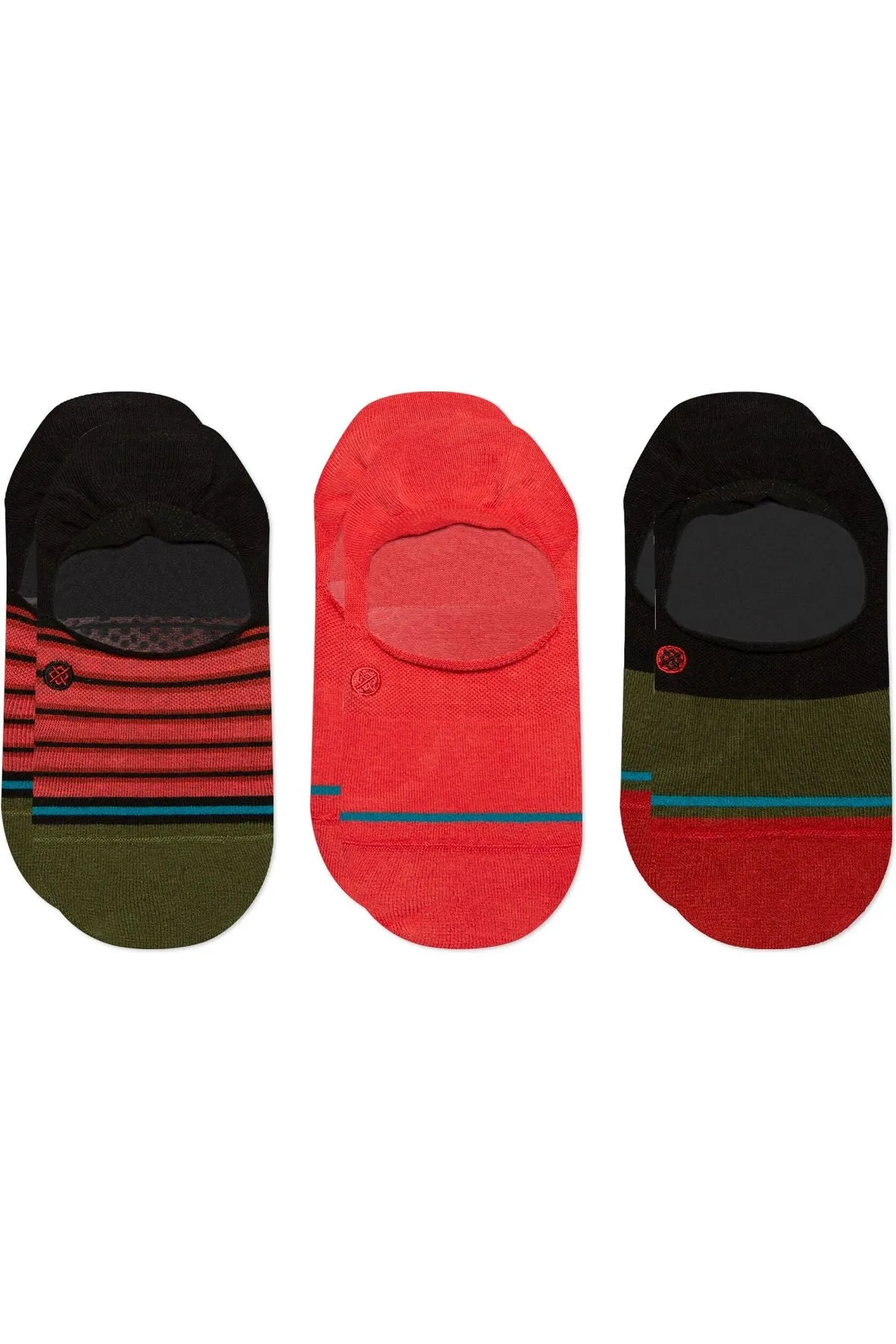 Stance Red Fade 3 Pack