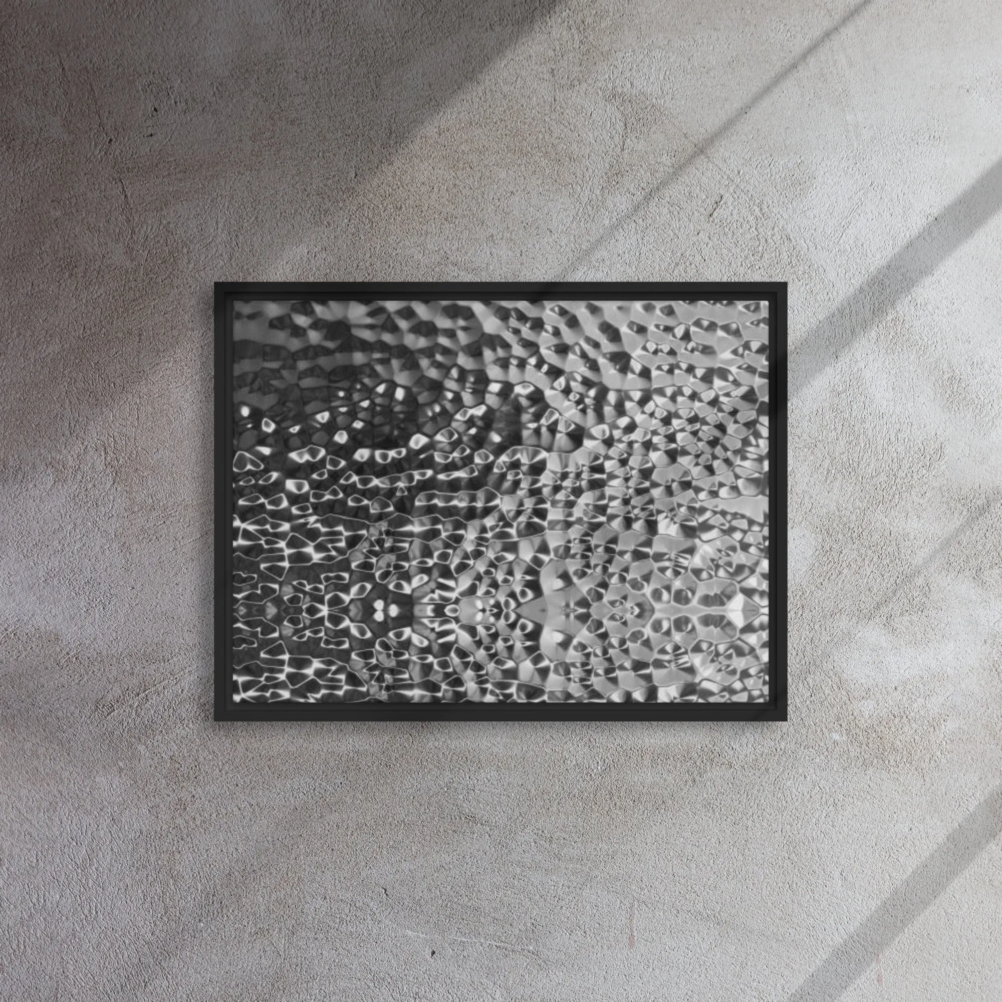 Steel Bound Framed Canvas Print