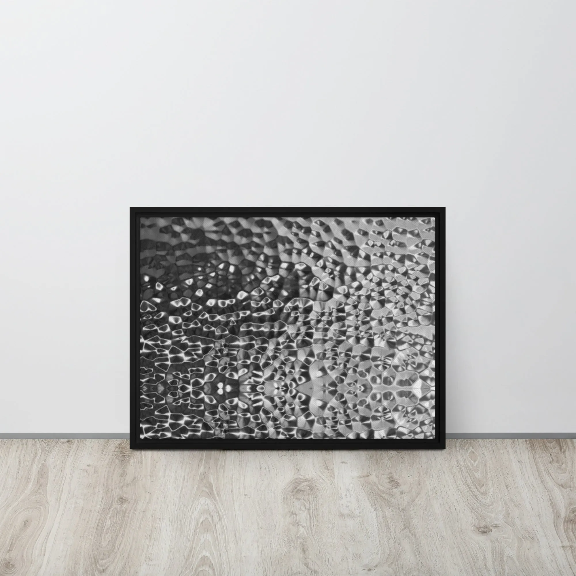 Steel Bound Framed Canvas Print