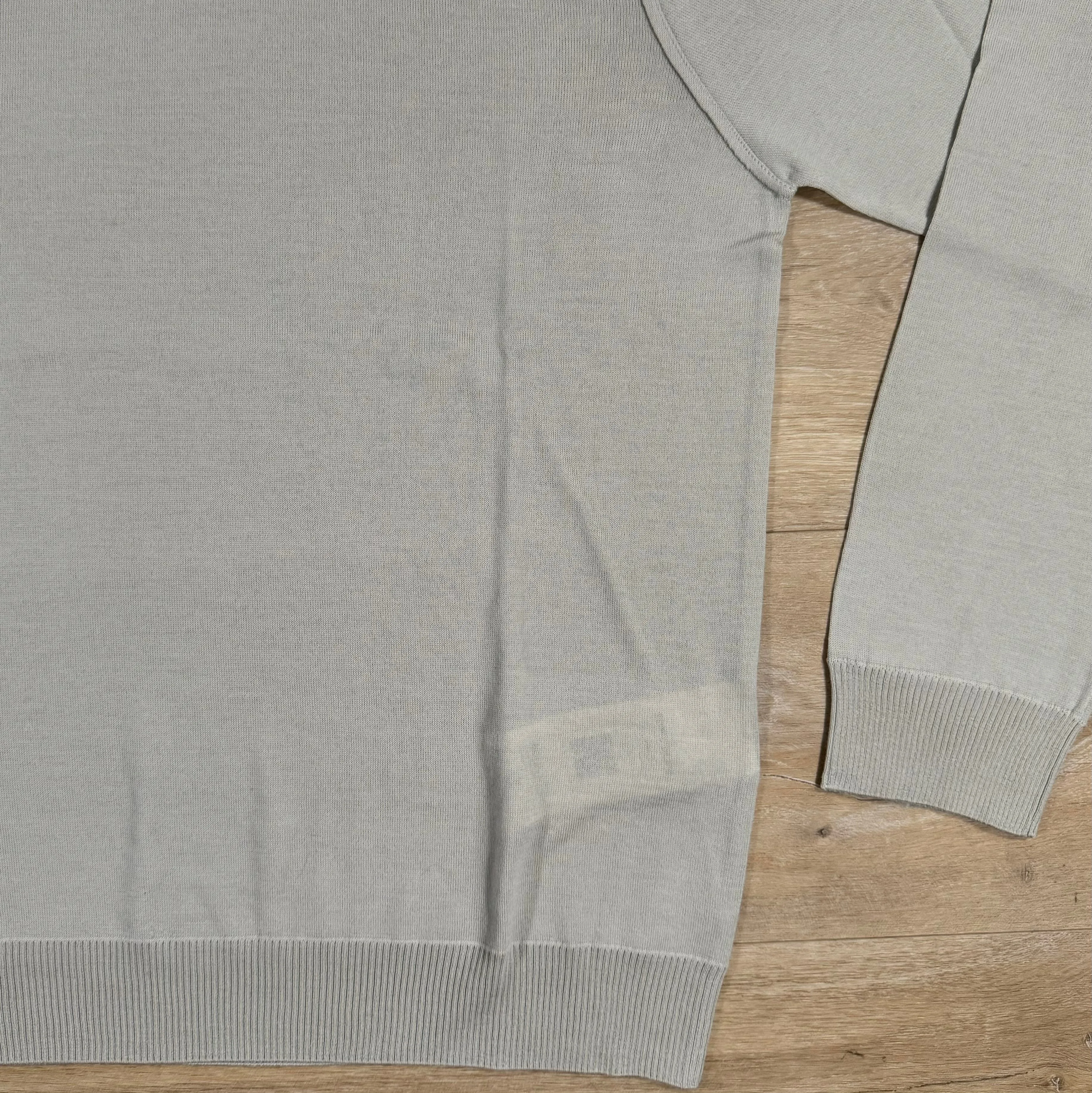 Stone Island Light Wool Ghost Sweatshirt in Beige