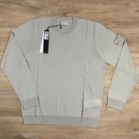 Stone Island Light Wool Ghost Sweatshirt in Beige