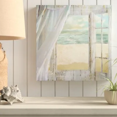 'Summer Me I' Painting Print on Wrapped Canvas
