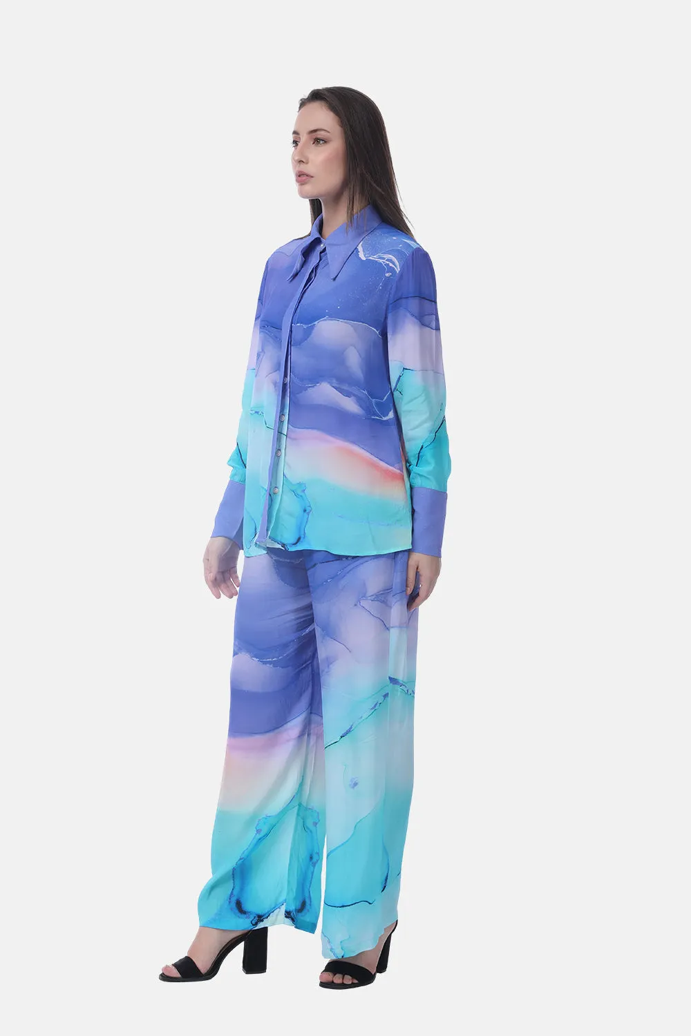 TEMPER BLUE - ANAYA SHIRT
