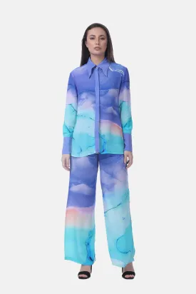 TEMPER BLUE - ANAYA SHIRT
