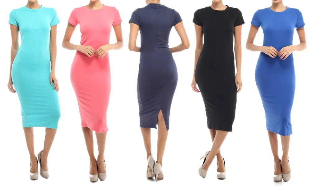 The Jada Midi Bodycon Dress