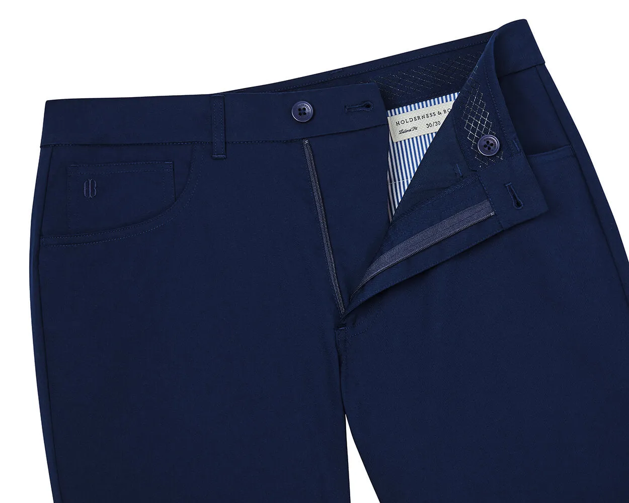 The Warner Pant: Navy 32" Length