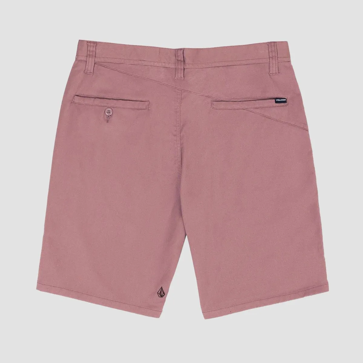 Volcom Frickin Modern Stretch 19" Shorts Bordeaux Brown