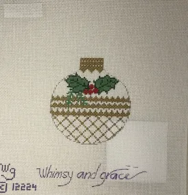 Whimsy and Grace WG12224 Holly Reflection