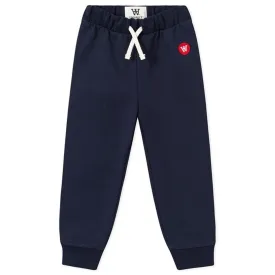 Wood Wood Ran Kids Sweatpants Navy