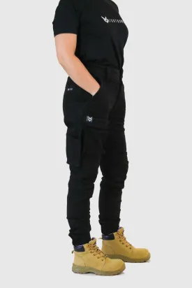 Work Chino v3 Black Ladies