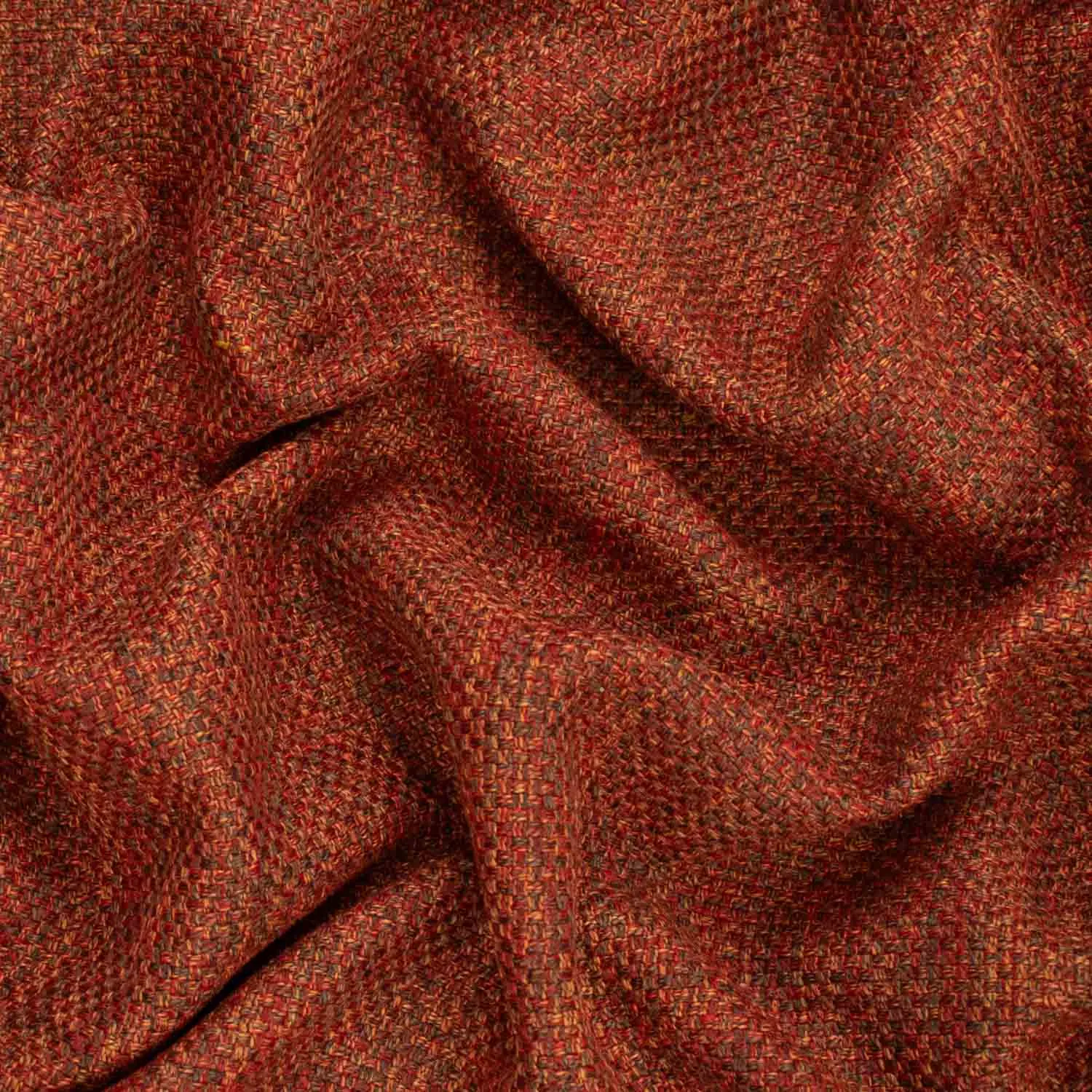 Woven Textured Heavy Canvas Upholstery/Curtain Fabric Design-Merry