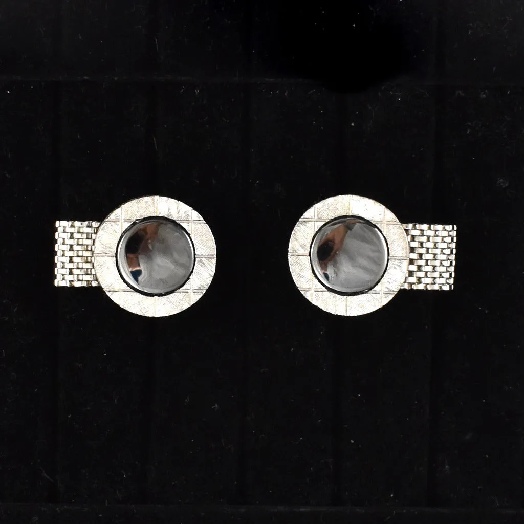 Wrap Around Silver Cufflinks